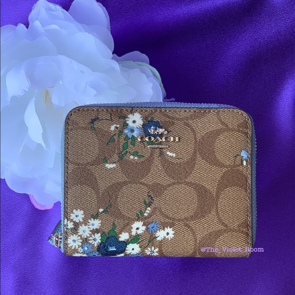 ▪️COACH▪️Spring Floral Set Satchel & Wallet - Picture 2 of 8